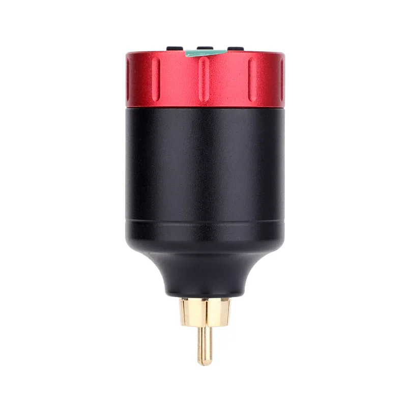 

1350mAh Wireless Tattoo Machine Power Supply RCA USB Interface For Rotary Pen Portable Battery
