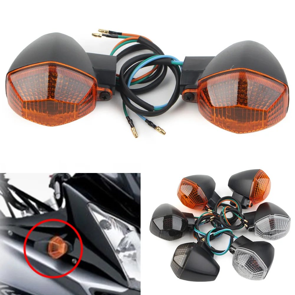 2 шт. передний указатель поворота мотоцикла индикатор стоп-сигнала мигающая