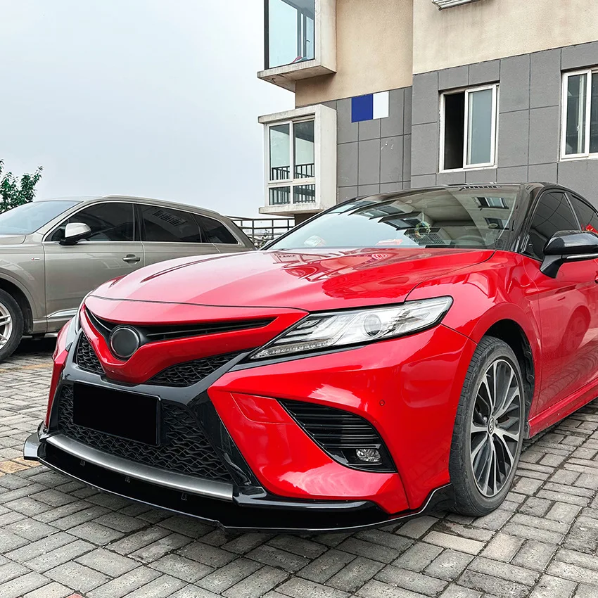 2018 2019 2020 для Toyota Camry 8-го поколения спортивный передний спойлер бампер нижняя