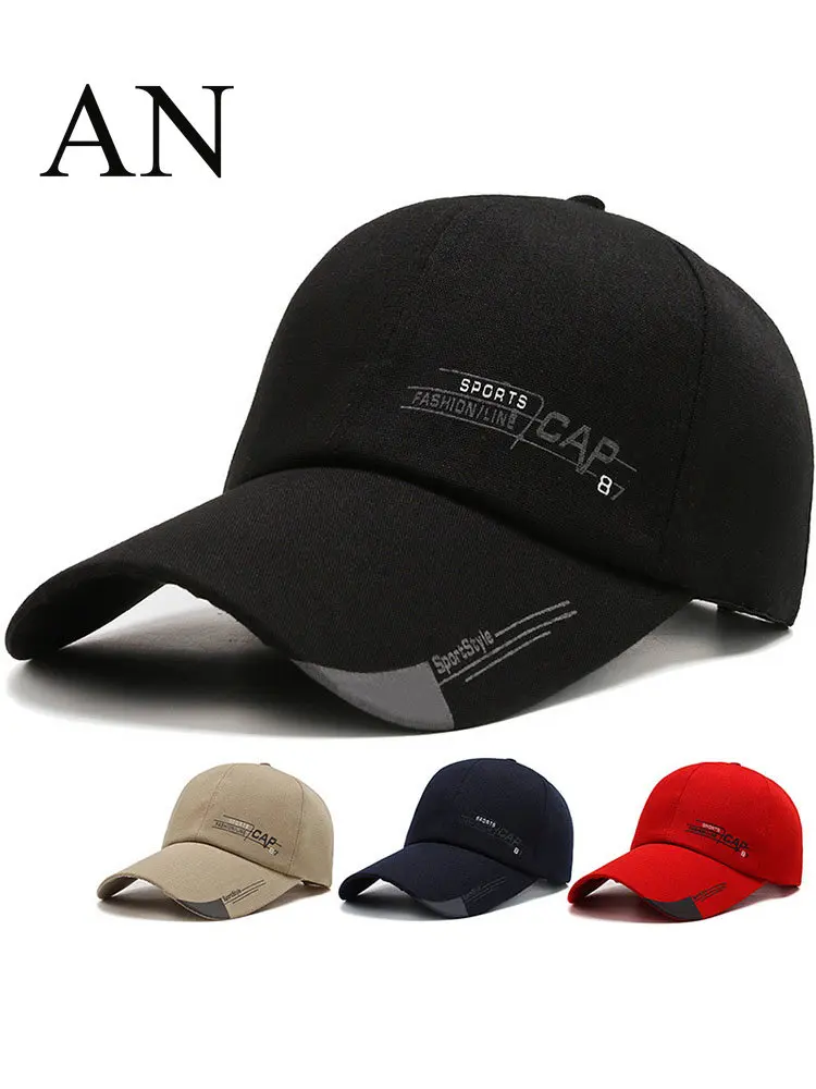 New In Sunscreen Breathable Fashion Embroidered Alphabetic Baseball Cap Cotton Dome Sports Snapback Cap Gauze Hat for Women Men
