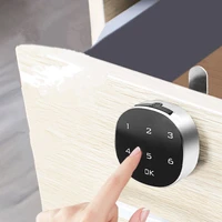 touch screen digital smart electronic password lock security lock wood cabinet keypad drawer office digital electronic lock