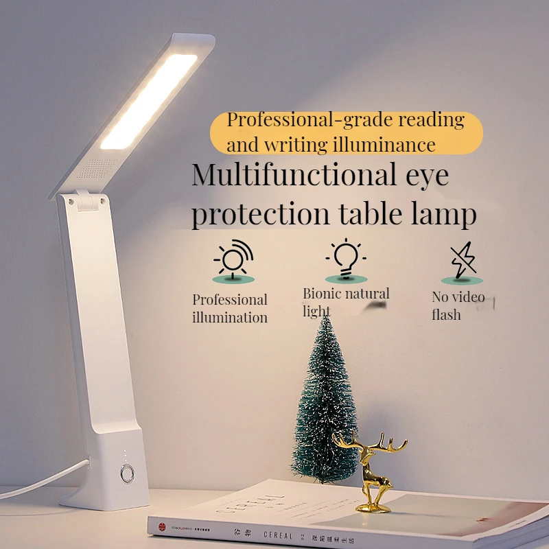 

Xiaomi Mijia Smart Home Desk Lamp Eye Protection Night Lamp Learning Led Student Folding Bedroom USB Charging Gift Xiami Reading