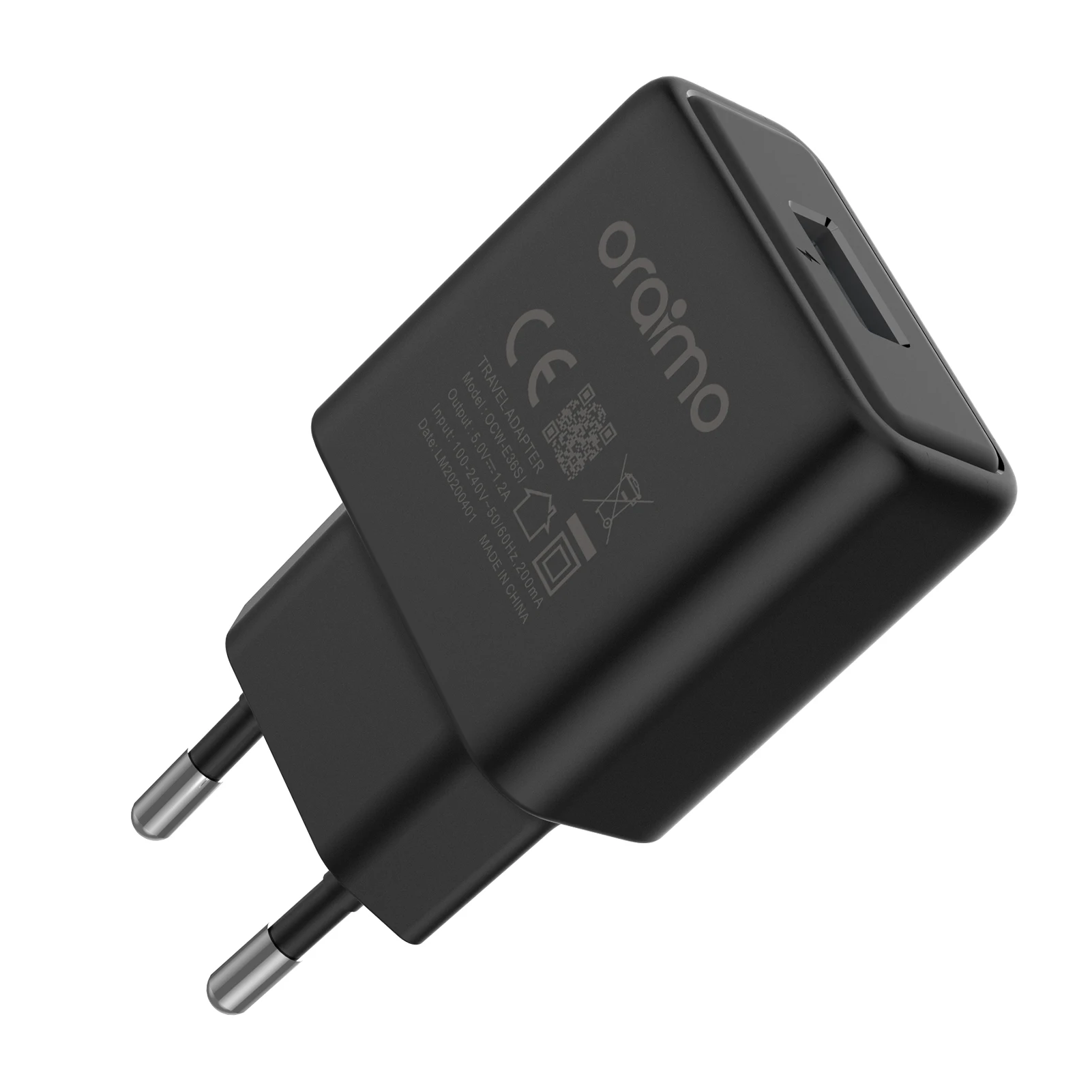 

Oraimo Charger OCW-E36SJ 5V1.2A
