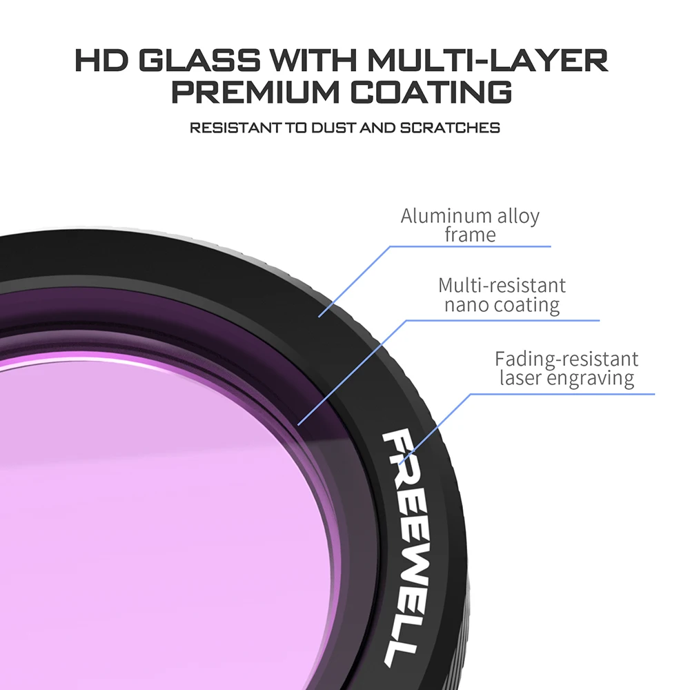 Набор фильтров для дрона Freewell