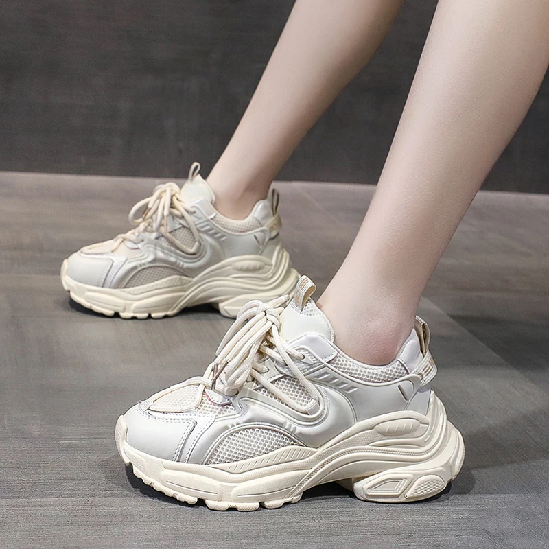 

Кроссовки на толстой подошве, спортивная обувь для отдыха, для нового сезона