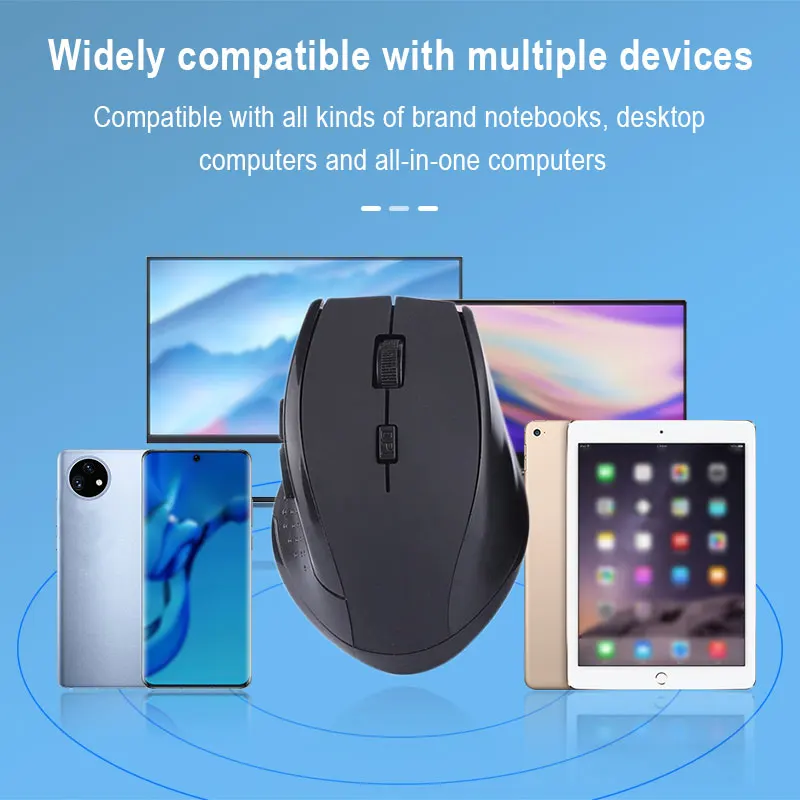 Wireless Business Mouse Optical Esports Mechanical Games Office Laptops Universal Silent Ergonomics Easy To Carry images - 6