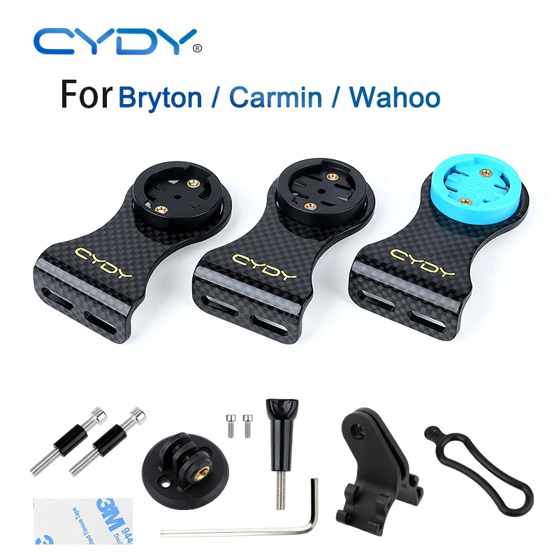 

Крепление для компьютера CYDY Carbon для Garmin/Bryton/Wahoo, подставка для велосипеда, держатель-удлинитель для велосипеда, Аксессуары для велосипеда