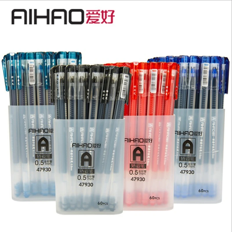 Канцелярские принадлежности корейской версии оптовая продажа гелевая ручка AIHAO