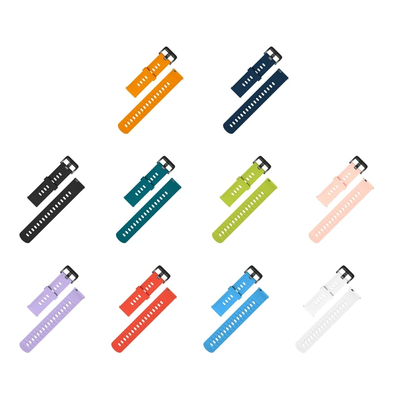 

Водонепроницаемый ремешок для часов Tic Watch GTX/Pro 3, спортивный мягкий браслет с защитой от царапин и пота