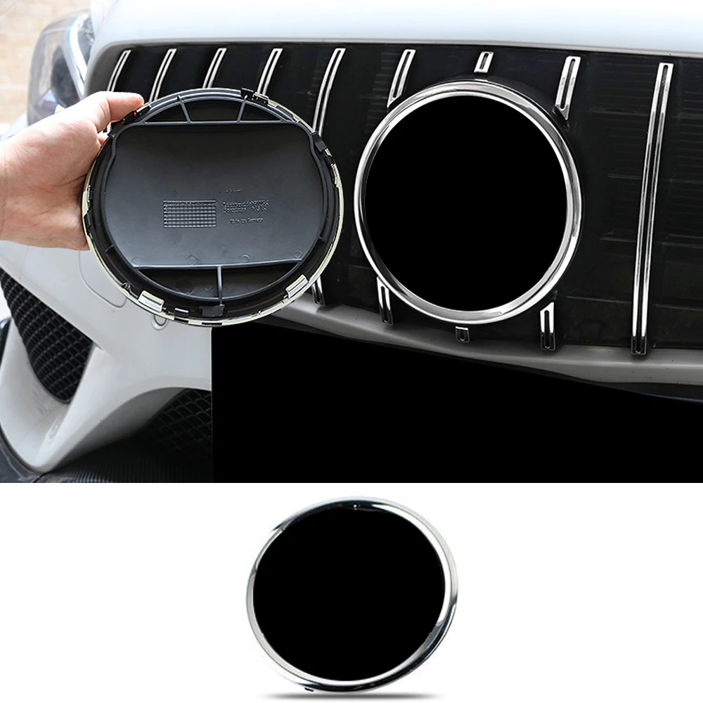 

Автомобильная наклейка на решетку радиатора, эмблема B для Mercedes Benz W212 W177 W205 W463 W221 W246 W176 X253 GLC GLS, 3D Зеркальная Наклейка для Mercedes