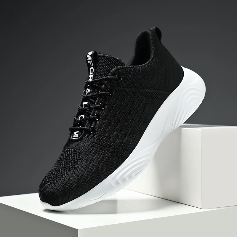 

Fujeak 2023 New Men Shoes Men's Sneakers Casual Running Shoe Lightweight Breathable Jogging Shoes Outdoor Non-slip Walking Shoes
