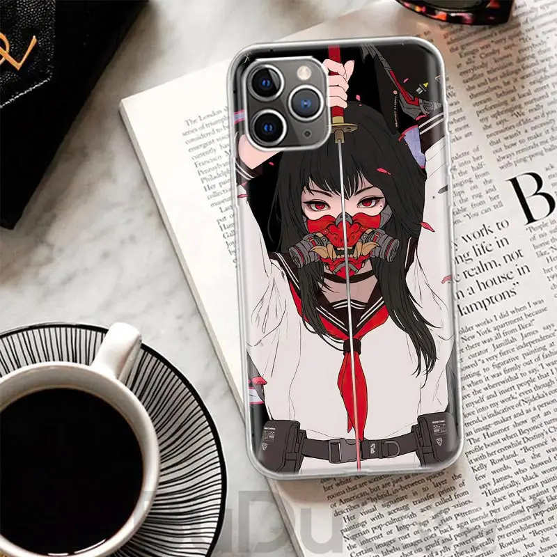 Чехол для iPhone 11 14 13 Pro 15 + 12 Mini XR XS Max 7 Plus 8 6S SE