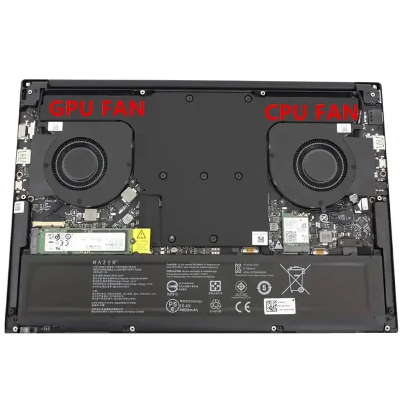 Новый оригинальный вентилятор охлаждения процессора ноутбука для Razer Blade 14 2021