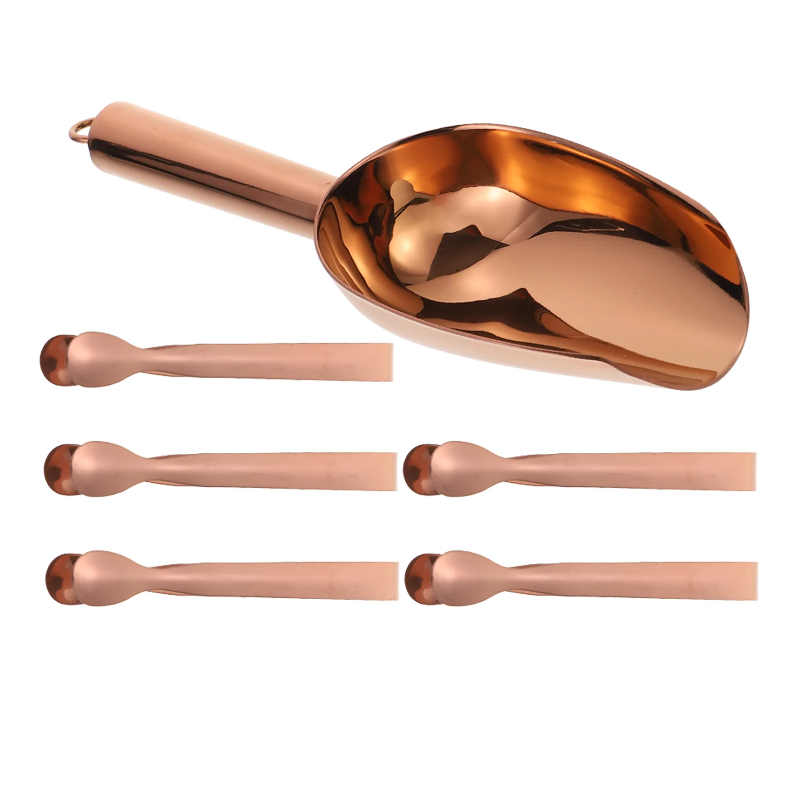

Scoop Ice Scoops Tongssweet Cube Stainless Steel Sugar Popcornbarmetal Cereal Flour Kitchen Chips Candy Coffee Cream Bean