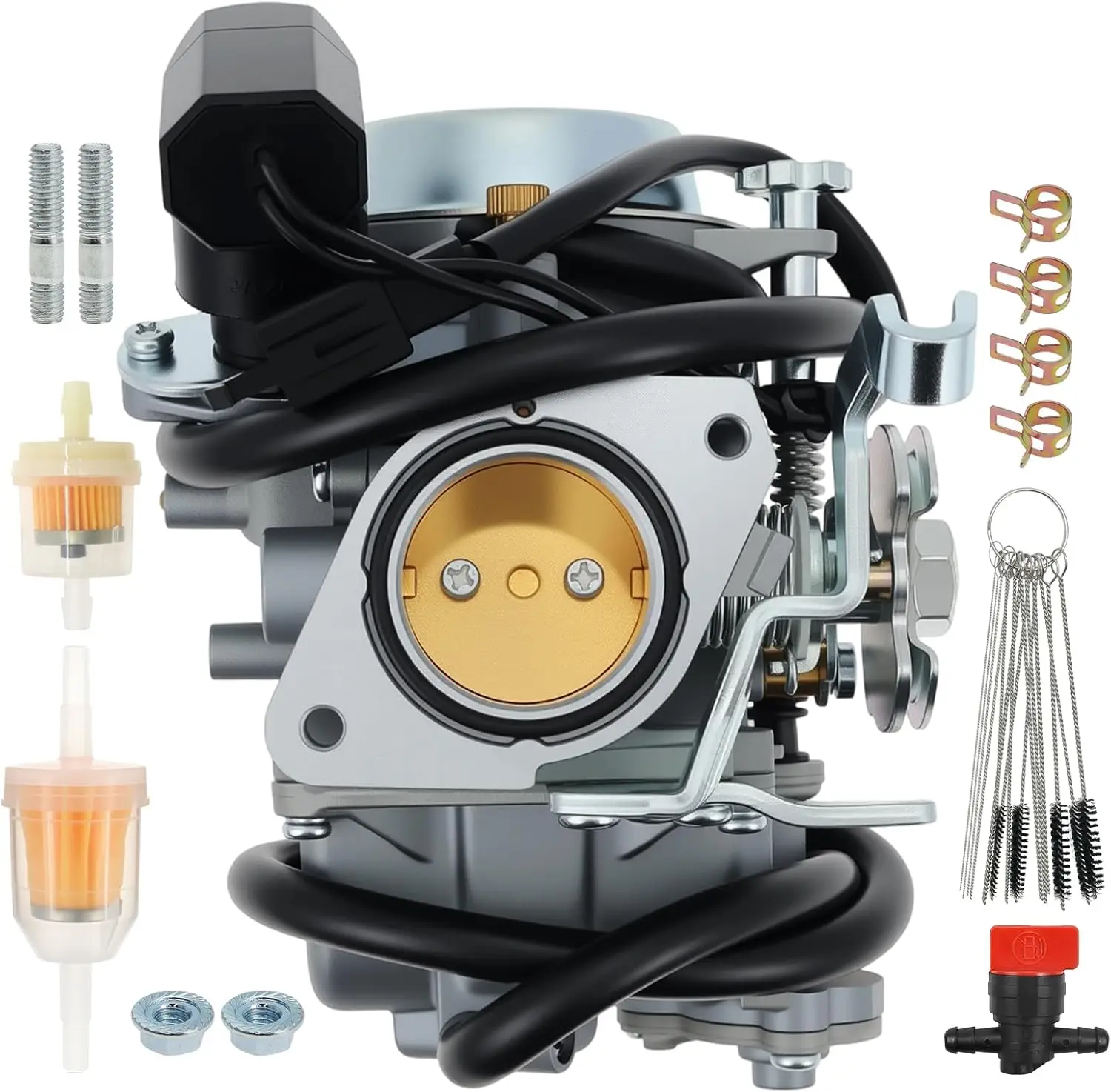 Фото Карбюратор, совместимый с XinYang 300CC Carb UTV GO KART MSU ATV BUGGY, детали Carb XY 300cc №1