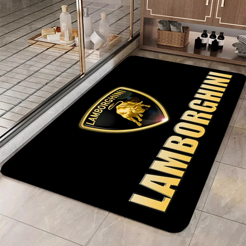 

Lamborghini, коврики для гостиной, коврик для прихожей молитвенный коврик, моющийся нескользящий кухонный коврик, домашние Пользовательские Коврики, дверь для ванны и ног