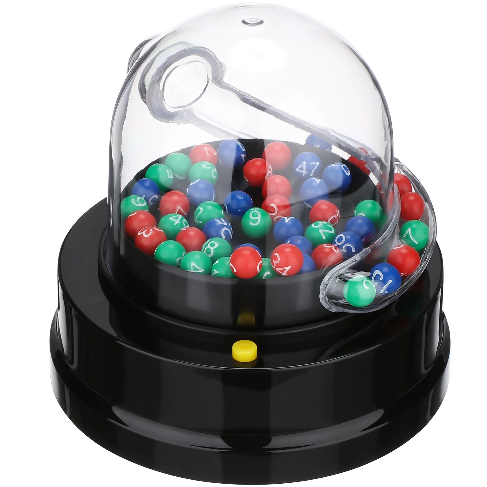 

Lottery Machine Fortunate Ball Picker Mini Accessories Game Set Pp Material Travel Vending Candy