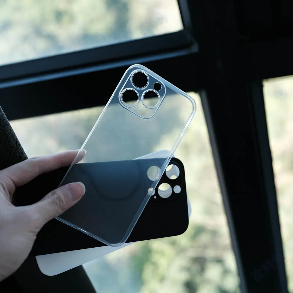 

Ультратонкий полипропиленовый чехол-накладка, ультратонкий 0,3 мм для iphone 14 pro max 13 12 mini plus