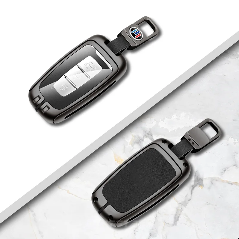 

Zinc Alloy Car Key Cover Case Shell For Hyundai Solaris HB20 Veloster SR IX35 Accent Elantra i30 For KIA K2 K3 RIO Sportage