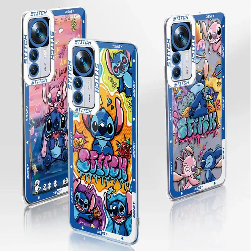 Прозрачный чехол Disney для Xiaomi Poco X3 NFC X3Pro Mi 11Lite 11T Redmi Note Series с цветочным рисунком и