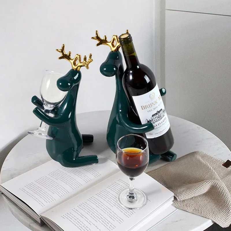 Европейский керамический держатель для бутылок с красным вином креативные