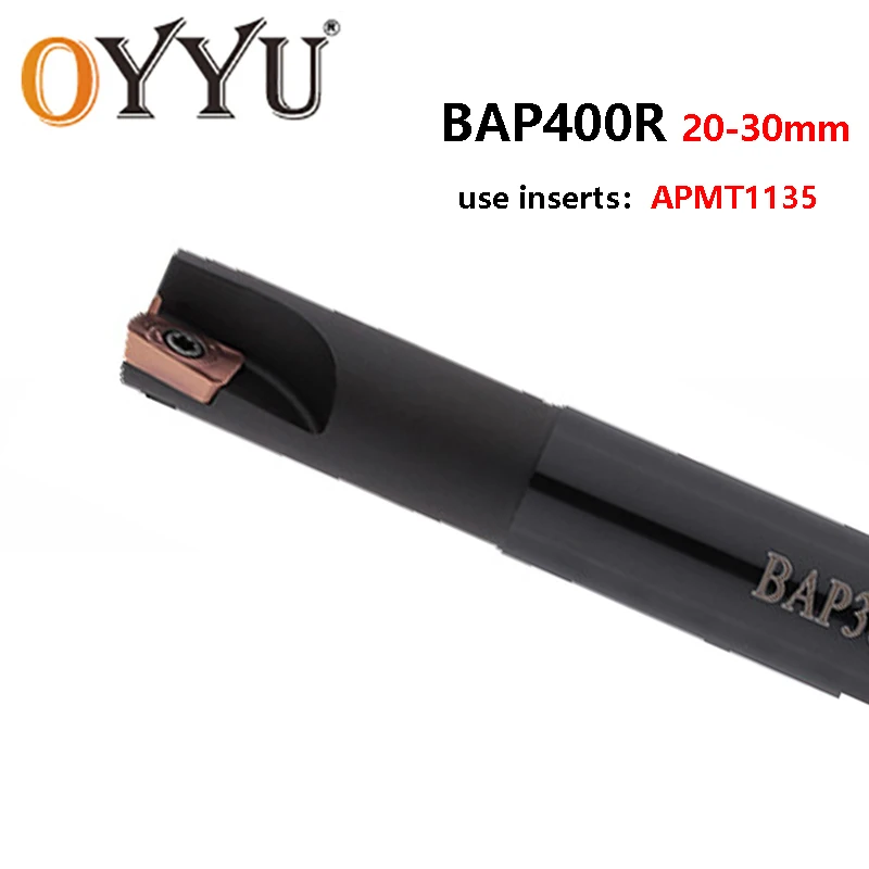 

Oyu BAP300R BAP300 черный закаленный прямоугольный фреза наплечный держатель 20-30 мм 20 21 22 25 30 CNC хвостовик APMT1135 вставки