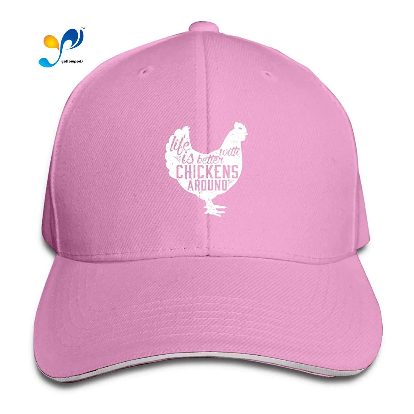 

Moto Gp Baseball Cap Life Is Better With Chickens Around Men Women Classical Hat Fashionable Peak Cap Hats