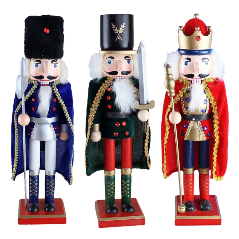 

Christmas Decorative Nutcracker King Nutcracker Figure Soldier Nutcracker Statue Drop Shipping