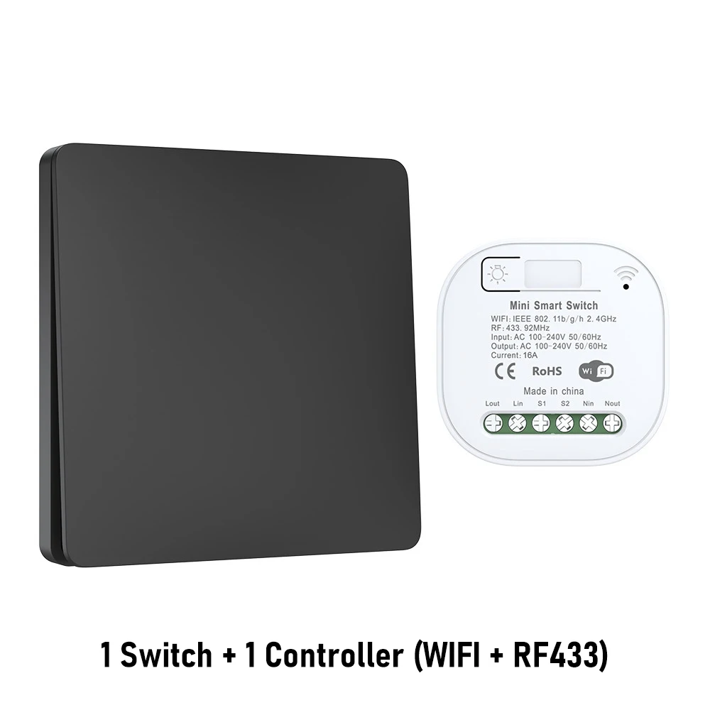 Беспроводной интеллектуальный выключатель RF433