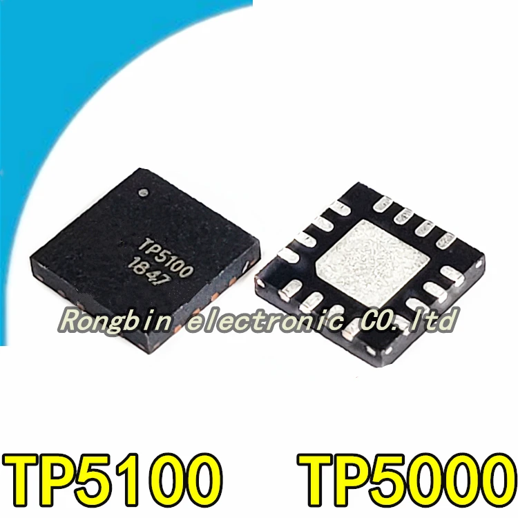 

10PCS NEW TP5000 TP5100 QFN16 TP5600 QFN24 Power chip