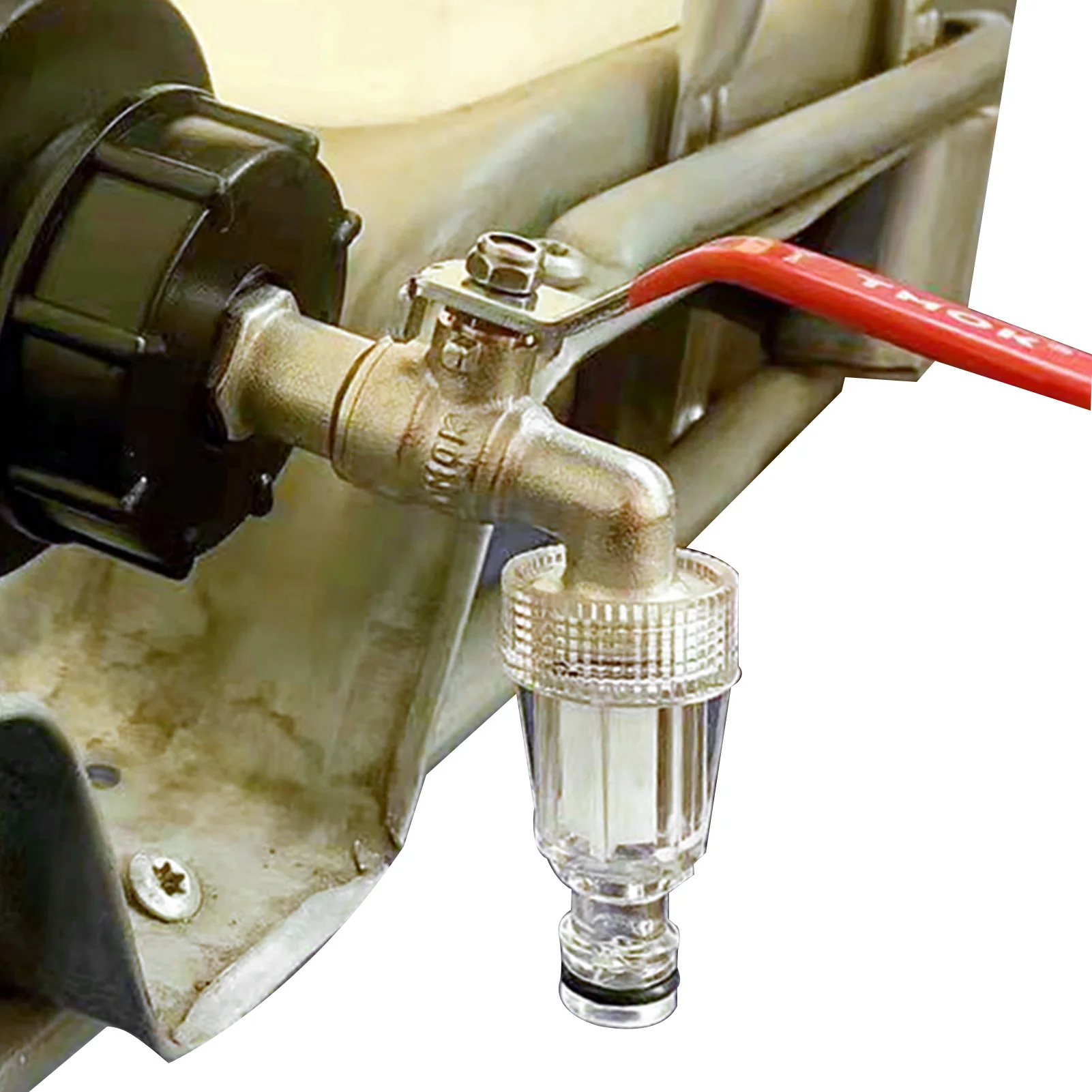 

Leakproof IBC Tote Fittings Ton Barrel Brass Faucet Garden Hose Faucet Spigot Water Tank Connector Replacement Ton Barrel