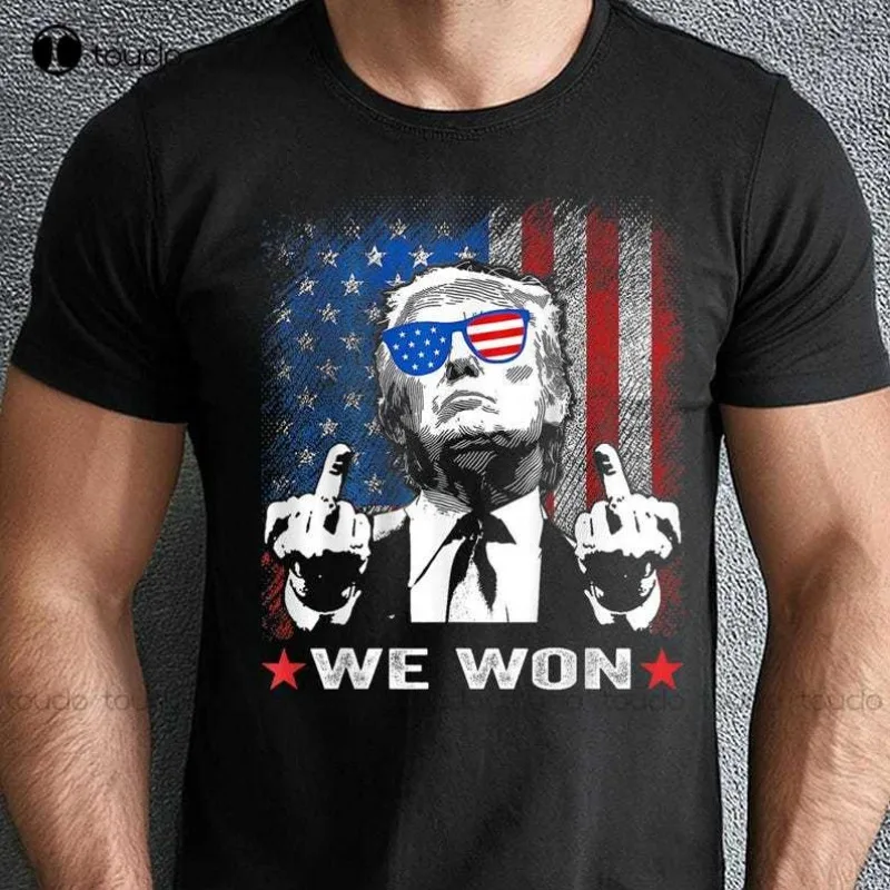 TRUMP We Won Trump 47th President Funny Donald Designs Winning Election Inauguration 47