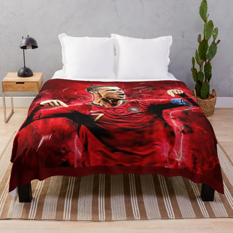 

Christian ronaldo #33 Throw Blanket beautiful blankets