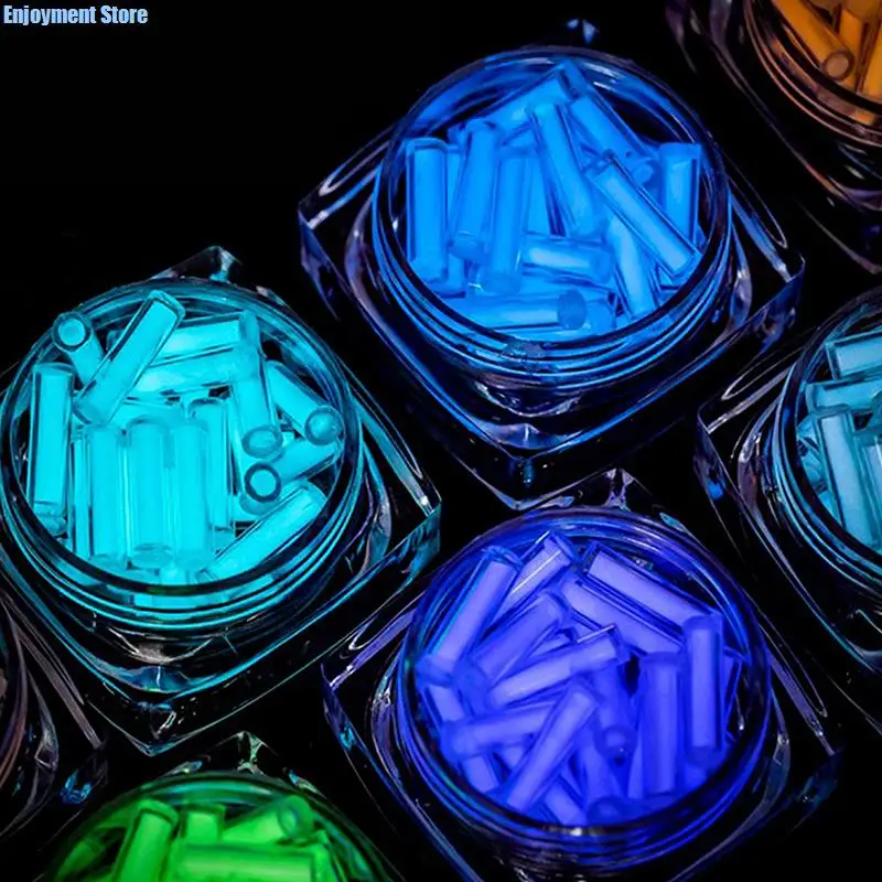 Маленькая газовая трубка с Тритием 1 шт. самосветящаяся аварийная лампа Внешнее