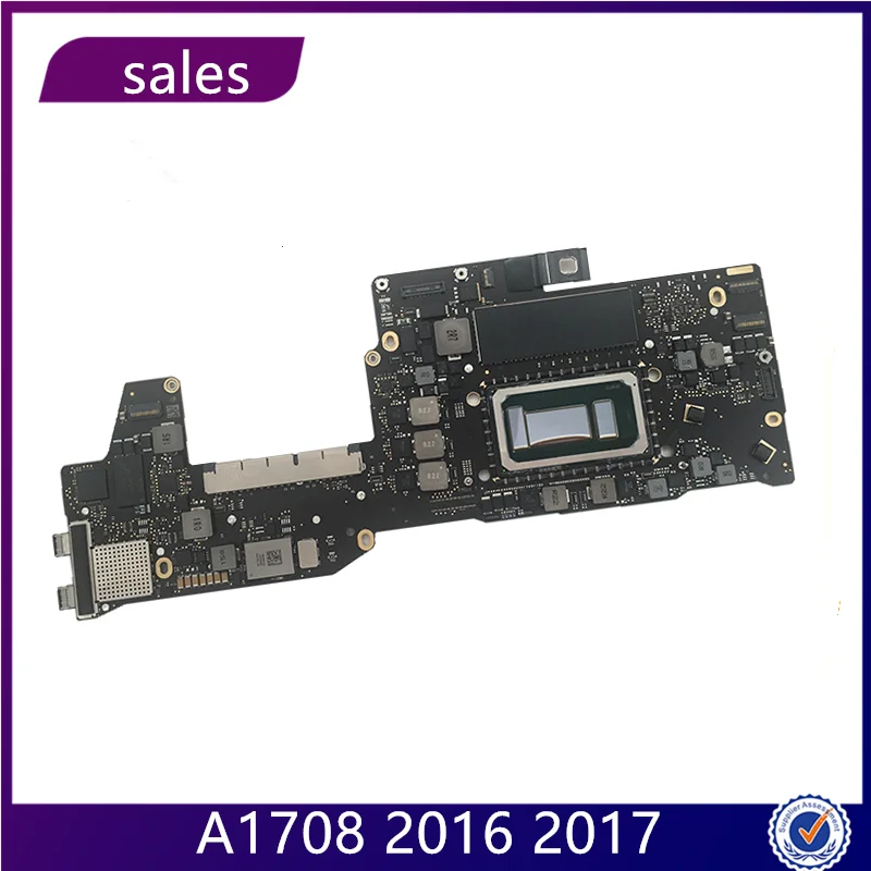 

Sale A1708 laptop Motherboard I5 I7 for MacBook Pro 13" 2016 2017 Logic Board 2.0GHz 2.3GHz 8GB 16GB 820-00875-A 820-00840-A