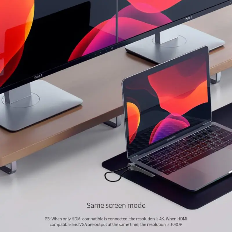 

Док-станция сетевая с портами Usb 3,0 и Usb Type-c, 11 в 1