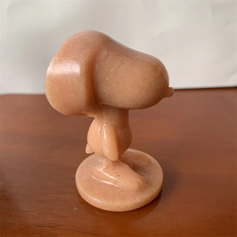 1 шт. декоративная статуя собаки с кристаллами