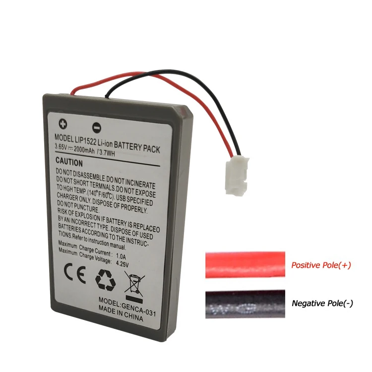 For sony PS4 slim LIP1522 Wireless Controller Playstation GamePad 2000mah Li-ion Rechargeable Battery pack | Электроника