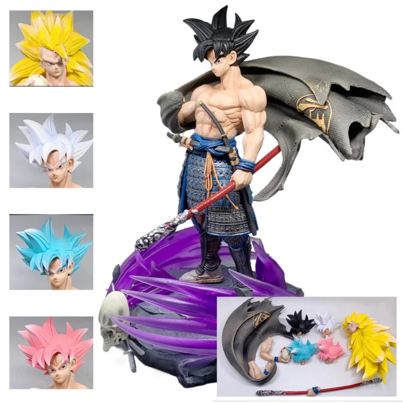 

BLUE SKY Studio PVC Ver Dragon Ball DBZ Samurai Son Goku GK Resin Statue Anime Figurine Model Action Figure Collection Toy DBS