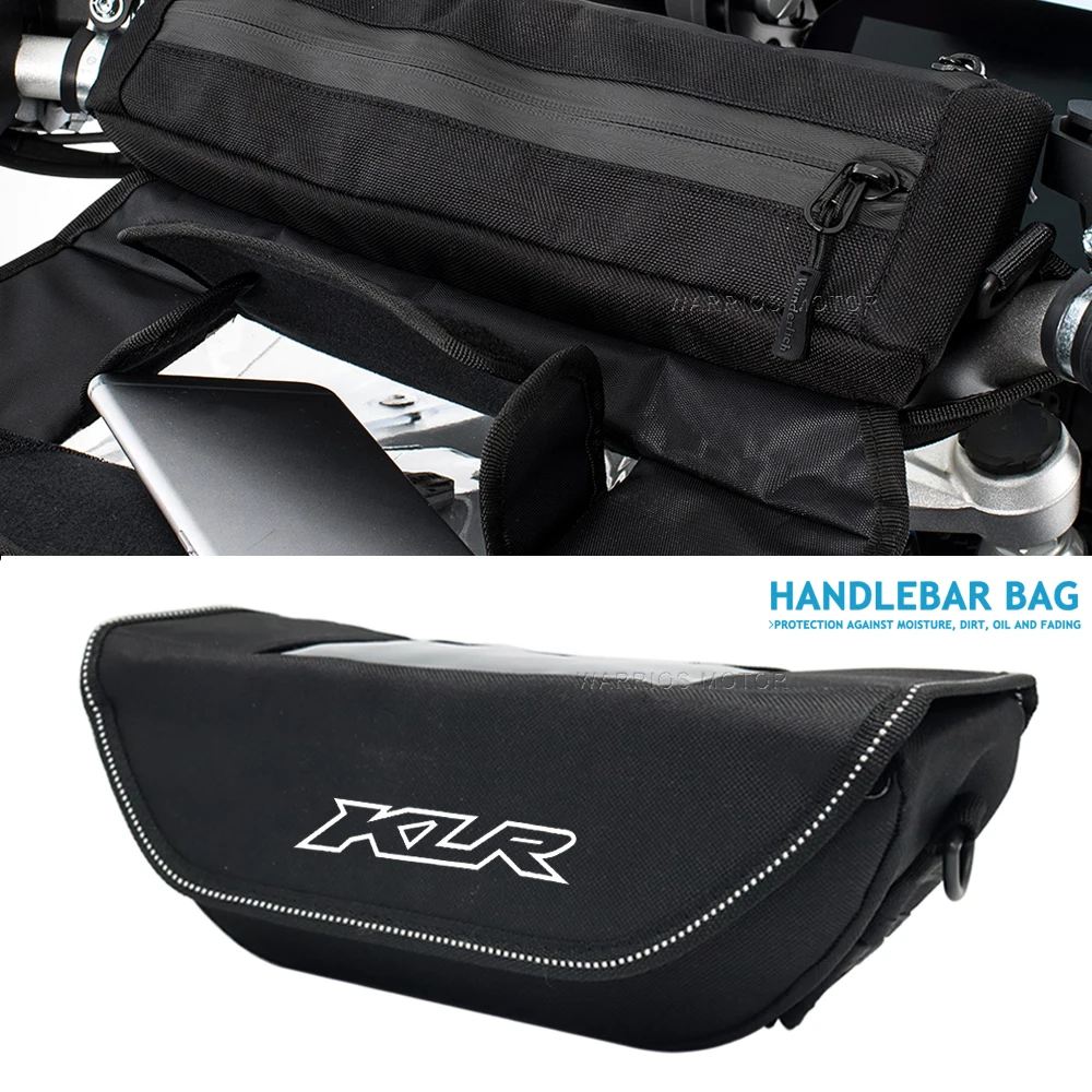 FOR Kawasaki KLR650 KLR 650 KLR250 250 1987-2022 2021 Motorcycle Waterproof And Dustproof Handlebar Storage Bag