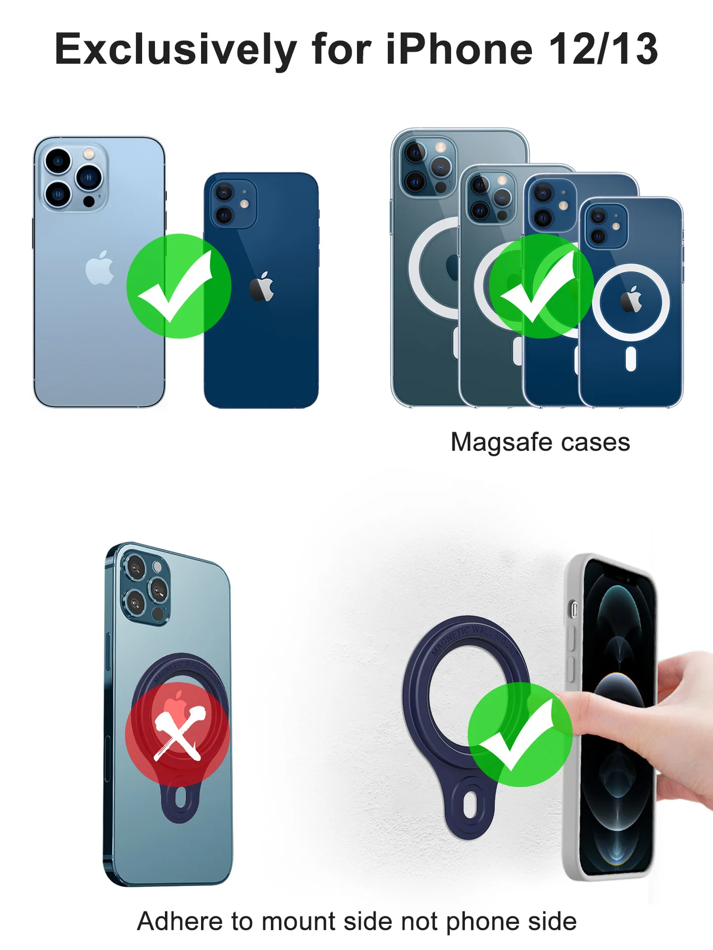 Металлическая пластина железный лист Mac для безопасного магнитного держателя