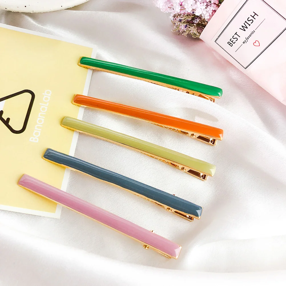 

5 Pcs Hair Clips Accessories Women Bridal Simple Versatile Decorative Alloy Bobby Pin Bride Pins