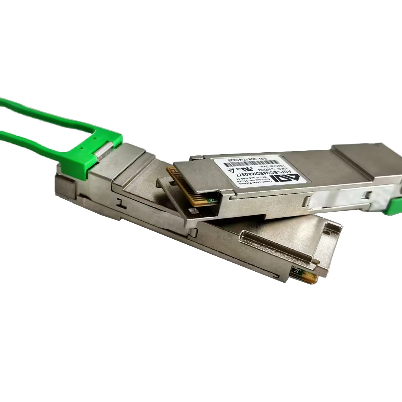 100G Base QSFP28 CWDM4 1310nm 2KM SMF Transceiver Module AQPLBCQ4EDMA0877 Fiber Optic Transceiver