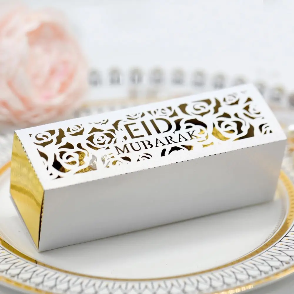 

Chocolate Pack Paper Box Kraft Paper Candy Storage Ramadan Candy Bag Cookies Box Gift Wrap Eid Mubarak Candy Boxes