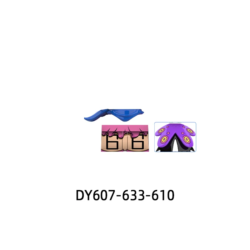 Фигурки Лучник Оружие Брюки Запчасти для волос Модель Блоки MOC Набор кирпичей