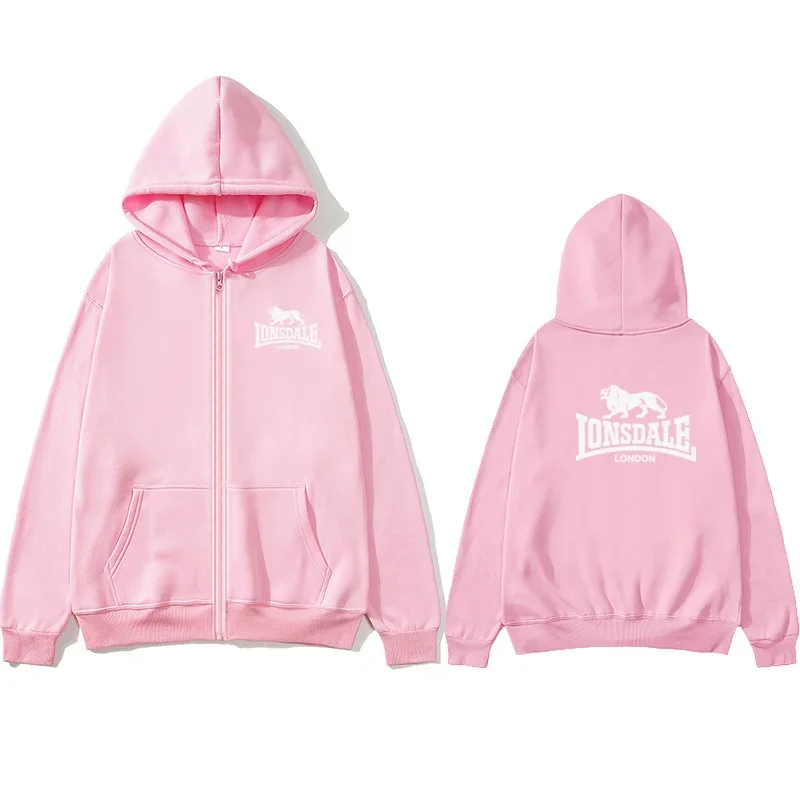 Мужская повседневная спортивная одежда LONSDALE уличная для бега модные принты