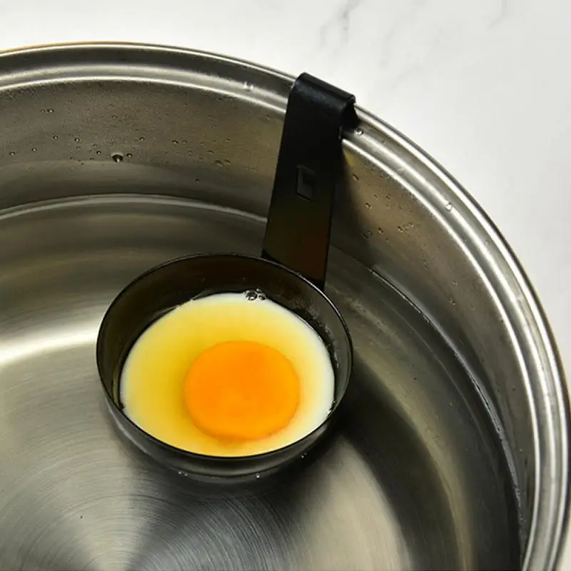 

Stainless Steel Egg Poacher With Hook Hanging Egg Boiler Egg Steamer Mini Home Kitchen Cooker Gadgets Small Egg Cooking Tools