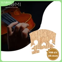 naomi 1pc vintage baroque style violin bridge replacement aa grade nice texture maple fit for 44 violin