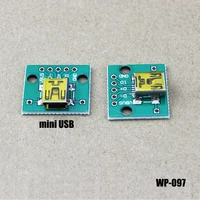 1pcs micro mini usb usb a male usb 2 0 3 0 a female usb b connector interface to 2 54mm dip pcb converter adapter breakout board