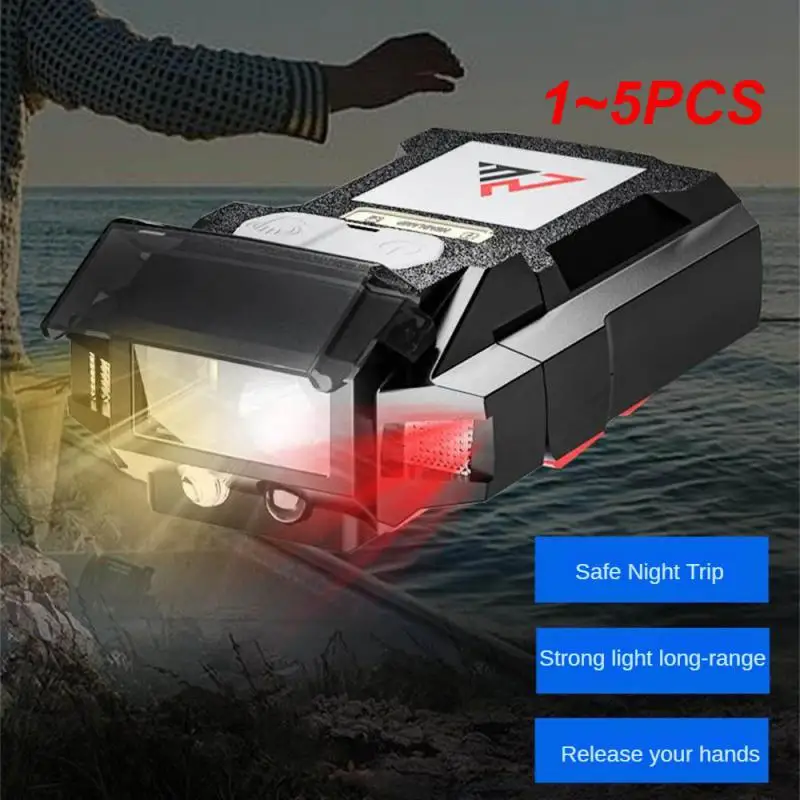 

1~5PCS Waterproof Outdoor Camping Lights Telescopic Focus Motion Sensor Technology Need Fashionable Super Bright Flash Headlight